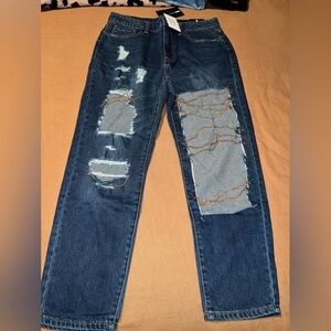 Fashion Nova High rise boyfriend jeans